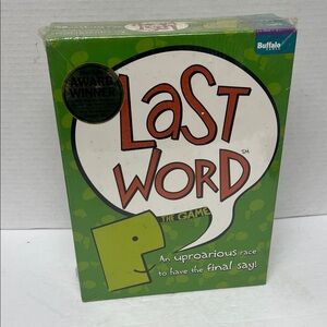 Buffalo David Bitton Last Word Game - Green and Red